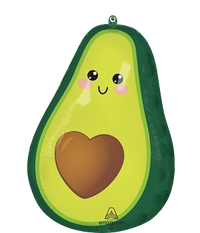 Anagram Food Friends Avocado 24" Foil Balloon