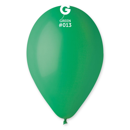 Gemar Standard Dark Green 13" Latex Balloons 50pk
