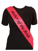 Henbrandt Sash Mother Of The Bride Hot Pink