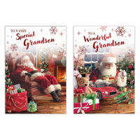 Poppyhill 12 Pack Cards C50 Christmas Grandson