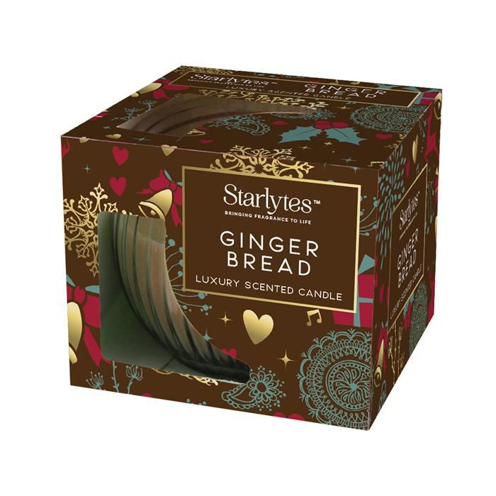 Starlytes Boxed Candle Gingerbread 3oz