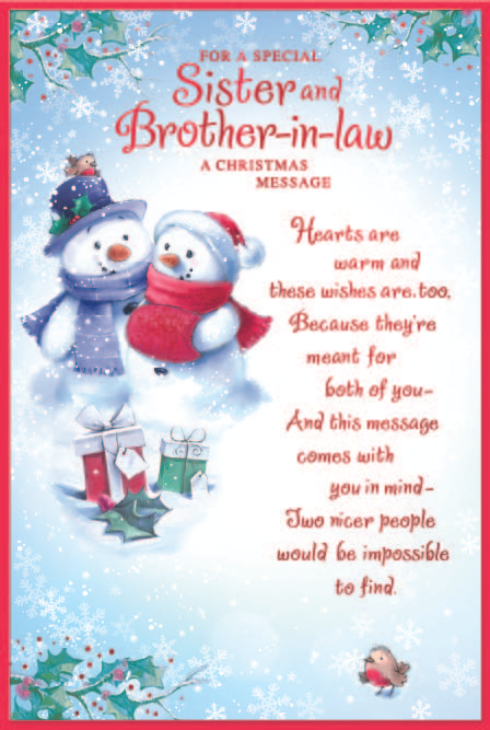 Simon Elvin C75 Christmas Sister & BIL 6pk