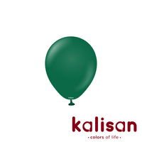Kalisan Standard Dark Green 5" Latex 100pk
