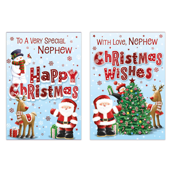 Poppyhill 12 Pack Cards C50 Christmas Nephew