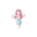 CTI Foil Balloon Mermaid Pink 12"