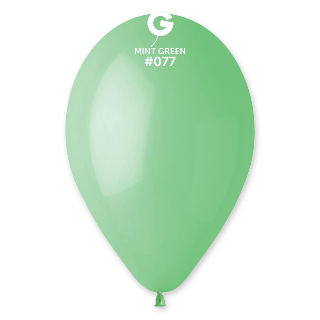 Gemar Macaron Mint Green 13" Latex Balloons 50pk