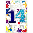 Simon Elvin Cards C50 Everyday Birthday Age 14