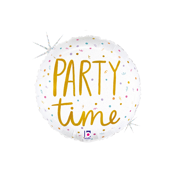 Grabo Party Time Champagne 18" Foil Balloon