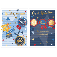 Poppyhill C50 Birthday Great-Grandson 12pk
