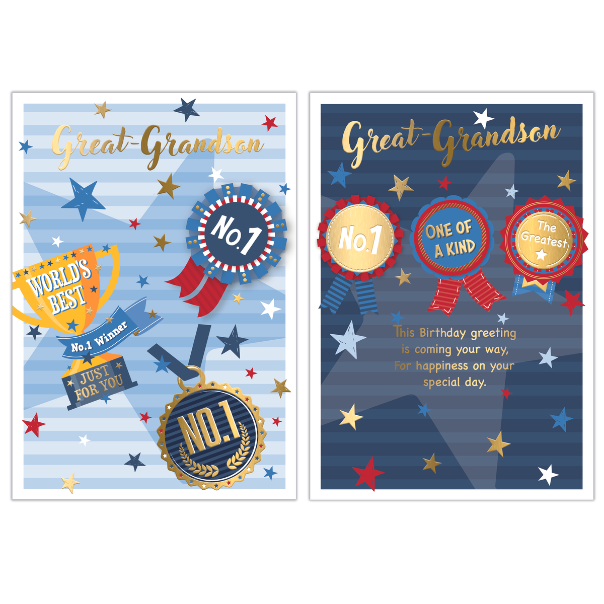 Poppyhill C50 Birthday Great-Grandson 12pk