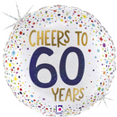 Grabo Cheers To 60 Years 18" Foil Balloon