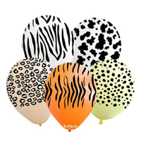 Kalisan Safari Mix 12" Latex Balloons 25pk