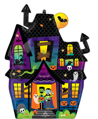 Anagram Foil Balloon Supershape Haunted Manor 27"