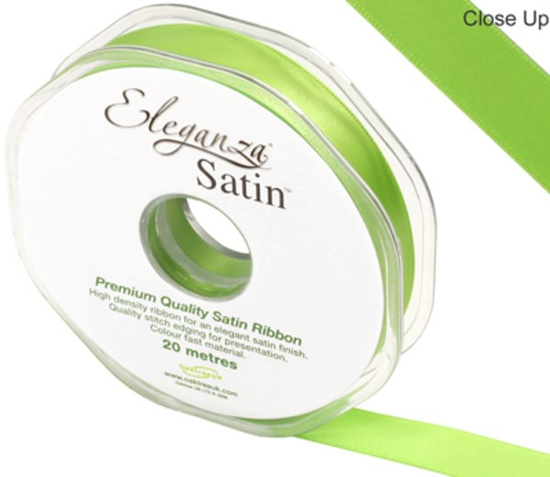 Eleganza Ribbon Pistachio 15mm x 20m