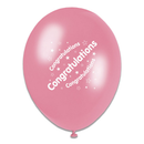 Tiger Feet Congratulations 10" Latex 6x8pk