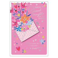 Prelude 6 Pack Cards C90 Birthday Granddaughter