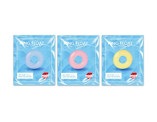 Inflatable Ring Float 30" (Colour May Vary)