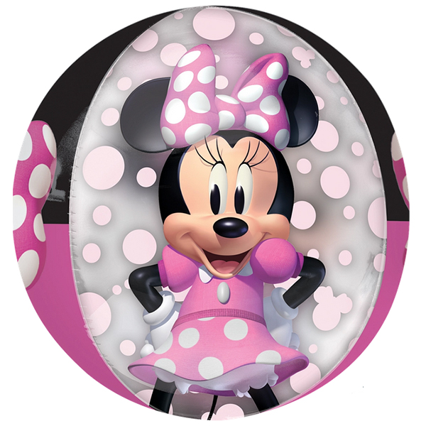 Anagram Minnie Mouse Forever 16" Orbz Foil Balloon