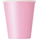 Unique 14 Pack Cups Lovely Pink 9oz