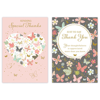 Poppyhill 12 Pack Cards C50 Thank You