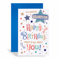 Excellence 6 Pack Cards C75 Birthday Grandson