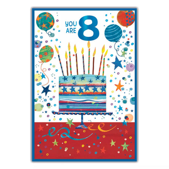 Simon Elvin C50 Birthday Age 8 6pk