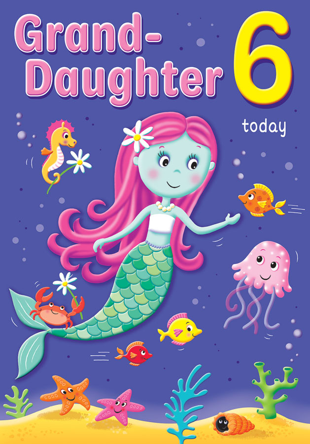 Regal C90 Birthday Age 6 Granddaughter 6pk