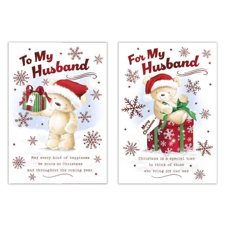 Poppyhill 12 Pack Cards C50 Christmas Husband