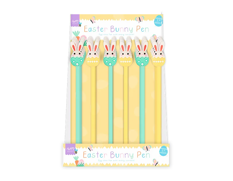 Gem Imports 24 Pack Pen Easter Bunny