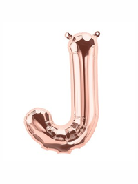 Northstar Foil Balloon Rose Gold 16" Letter J