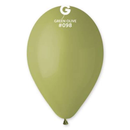 50 Latex Balloons 13" Olive Green