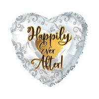 CTI Foil Balloon Happily Ever After 17" (Loose)