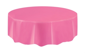 Unique Tablecover Hot Pink Round 84