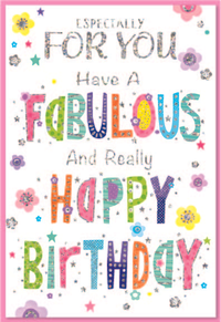 Simon Elvin 6 Pack Cards C50 Birthday