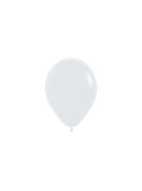 Sempertex Fashion White 5" Latex Balloons 50pk