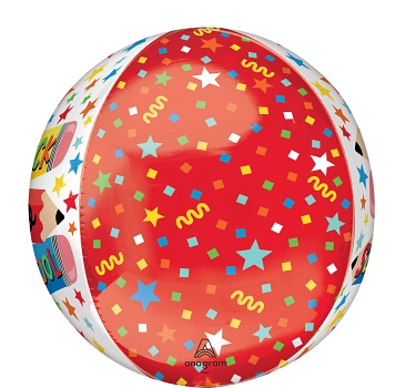 Anagram Back To School Pencils 16" Orbz Balloon
