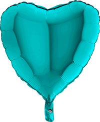 Grabo Foil Balloon Tiffany Heart 18"