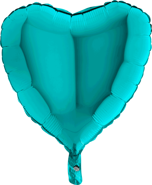 Grabo Foil Balloon Tiffany Heart 18"