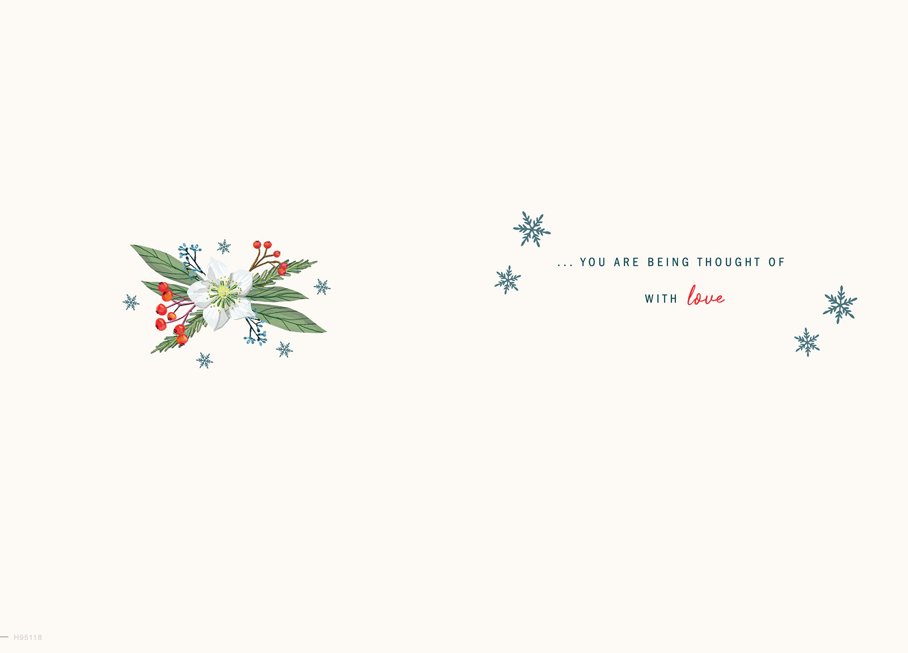 Regal 6 Pack C75 Cards Christmas Thinking Of You