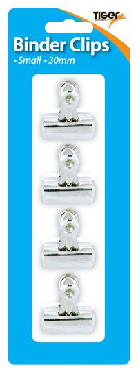 Binder Clips Silver 30mm 12pk