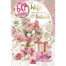 Xpress Yourself C75 Birthday Age 60 Wife 6pk