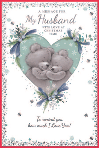 Simon Elvin 6 Pack Cards C75 Christmas Husband