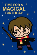 Hallmark 6 Pack Cards C32 Birthday Harry Potter