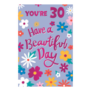 Prelude 6 Pack Cards C75 Birthday Age 30
