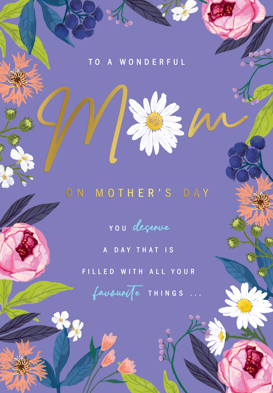 Regal 6 Pack Cards C75 Mother's Day Mum