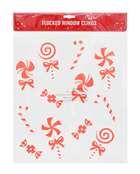 Uncle Bills Window Clings Christmas Candy