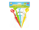 Colorful Ring Toss Game with 10pcs of plastic rings and pegs, perfect for outdoor or indoor play by Gem Imports.