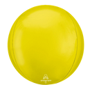 Anagram Foil Balloon Orbz Vibrant Yellow 16