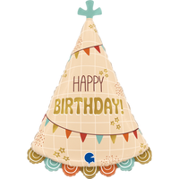 Grabo Foil Balloon Boho Party Hat 26