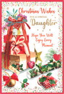 Simon Elvin 6 Pack Cards C50 Christmas Daughter